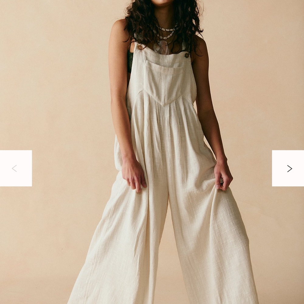 Free People Sun Drenched Overalls
